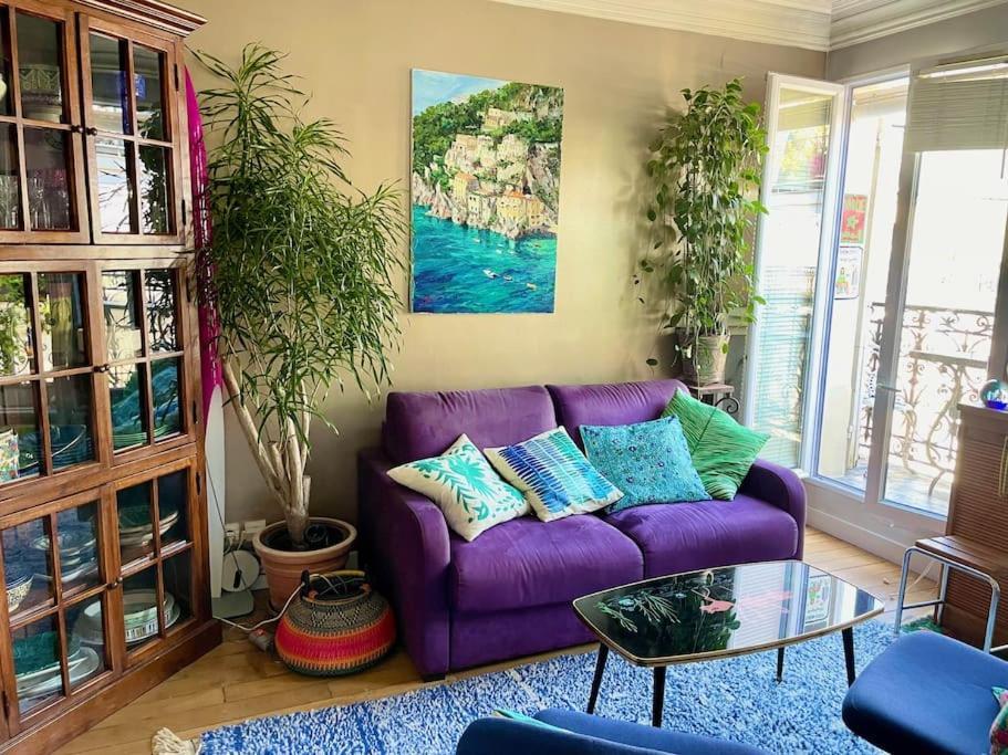 Bright For 3 With Balcony - 11e Bastille Appartement